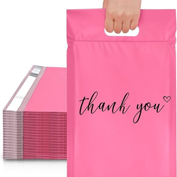 Passion of Essence Other - 10 pcs Poly Mailers with Handle 10 X 13 Inch Premium Shipping Bags